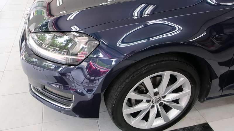 [마포구 본점 모터큐브] 폭스바겐 골프 교환 아닌 덴트 시공 후