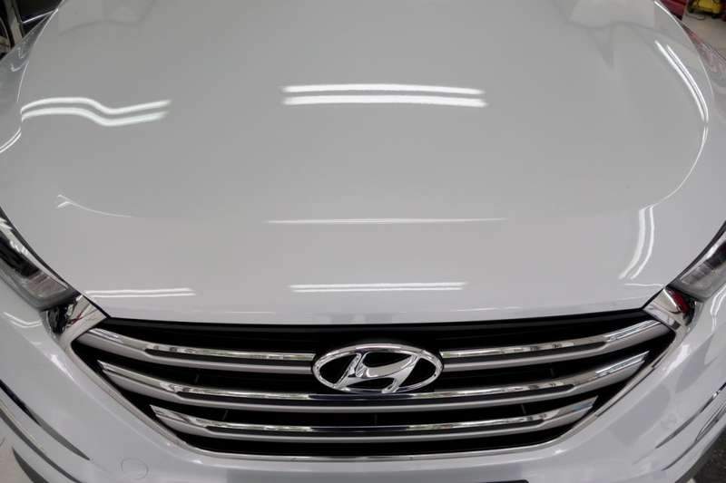 투싼 덴트 시공 사진