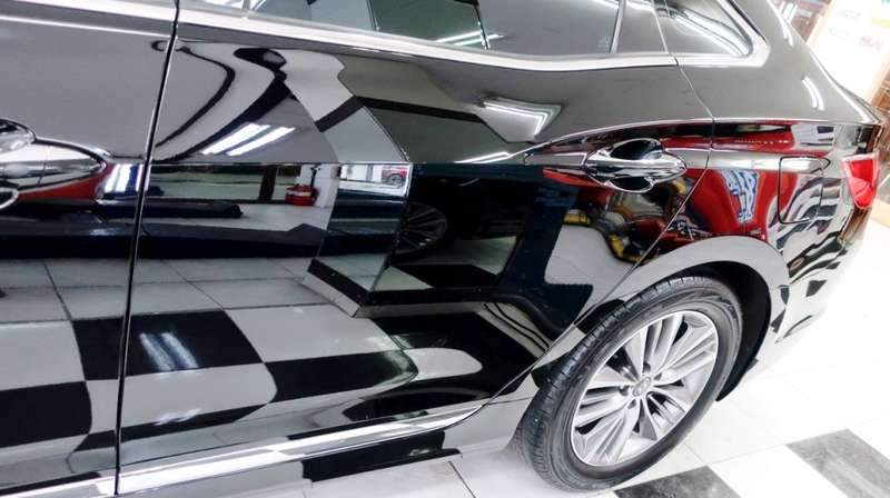  광택 시공 사진