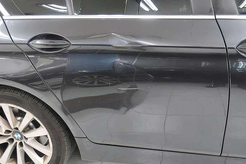 BMW 528i 덴트 복원 마포구 덴트 전문점으로 가즈 시공 전