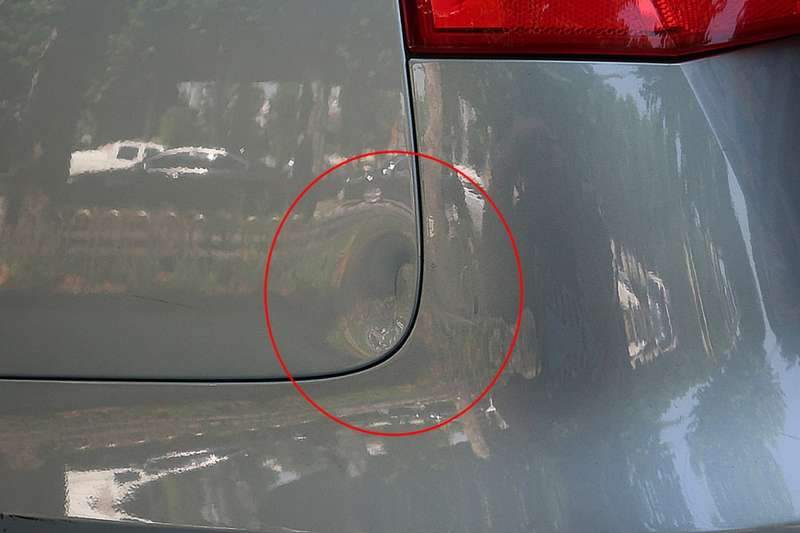 아우디 A6 덴트 시공 사진