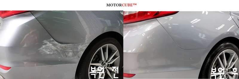 마포구 덴트 전문점에서 소나타 덴트 복원 시공 후