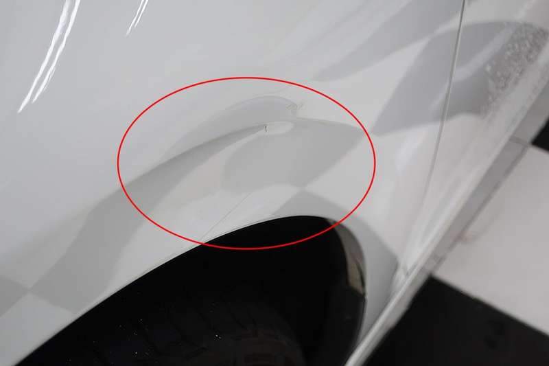 마포구 폭스바겐 골프 펜더 덴트 복원 시공 후