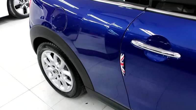 마포구 덴트 미니 컨버터블 쿠퍼 뒤 펜더 덴트 복원 시공 후