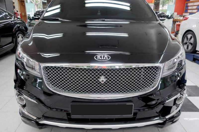 카니발 유리막 코팅 시공 사진