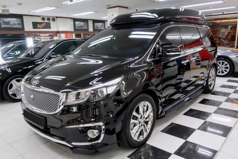 카니발 유리막 코팅 시공 사진