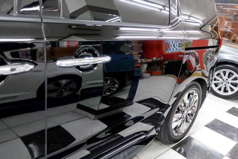 카니발 유리막 코팅 시공 사진