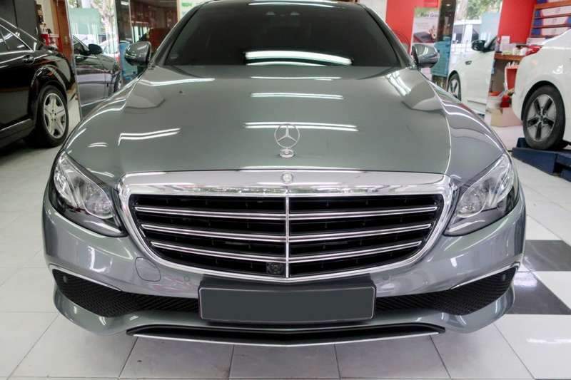 벤츠 E300 덴트 시공 사진