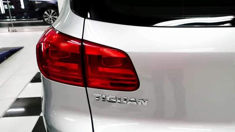 목동에서 오신 티구안 광택 복원 작업 그리고 코팅 시공 후