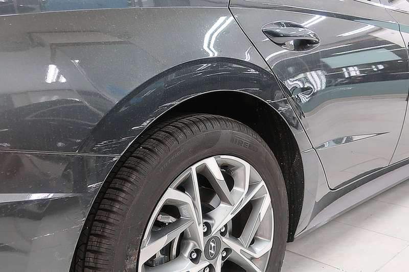 마포구 쏘나타 DN8 보험처리로 덴트 복원 시공 전