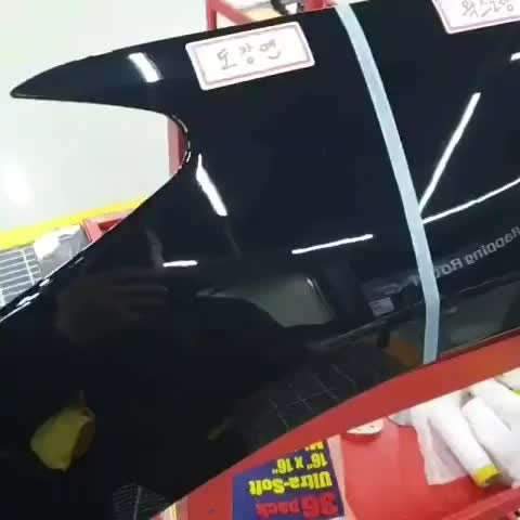 마포구 현대자동차 팰리세이드 초 발수 유리막 코팅 시공 후