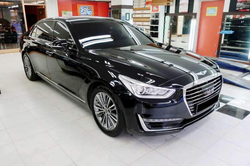 제네시스 EQ900 덴트 시공 사진