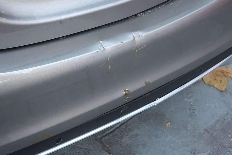 벤츠 C220 덴트 작업 전 03