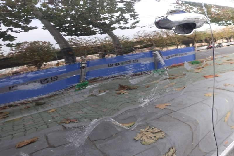 그랜저 덴트 시공 사진