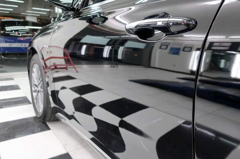 그랜저 덴트 시공 사진