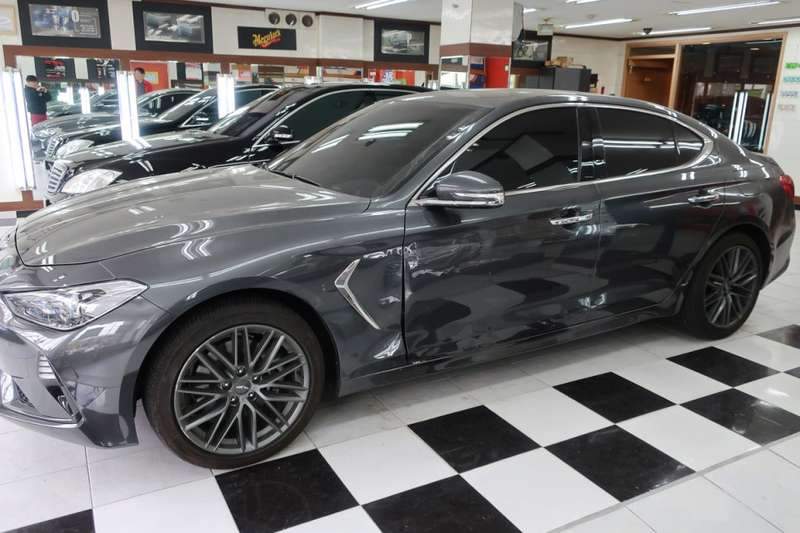 마포구 제네시스 G70 옆 라인 도어 교환 그리고 도어 시공 전