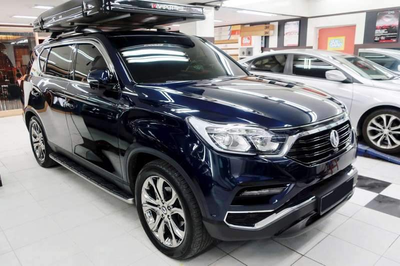 마포구 쌍용자동차 G4 렉스턴 광택 복원 시공 전