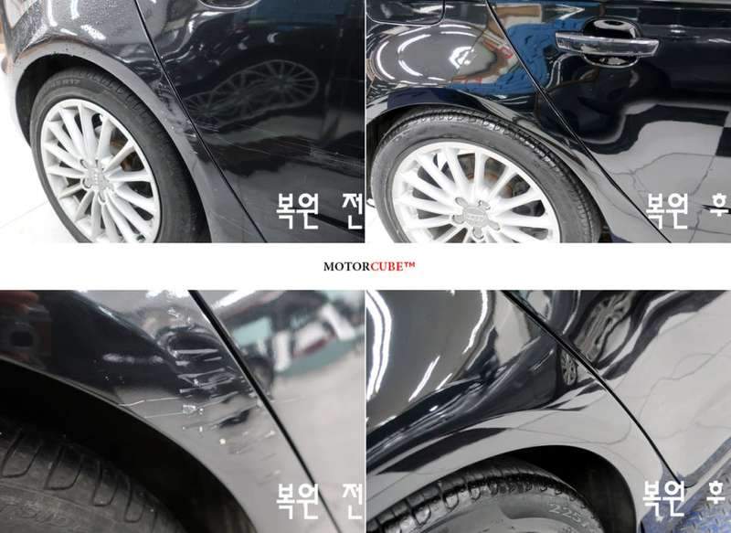 아우디 A3 덴트 시공 사진