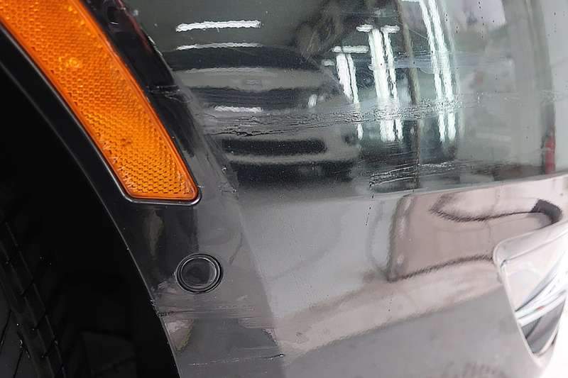 마포구 링컨 MKZ 앞 범퍼 덴트 그리고 광택 복원 시공 전