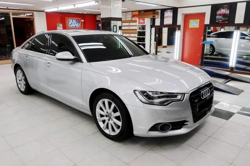 마포구 덴트 광택 전문점 아우디 A6 광택 복원 시공 전