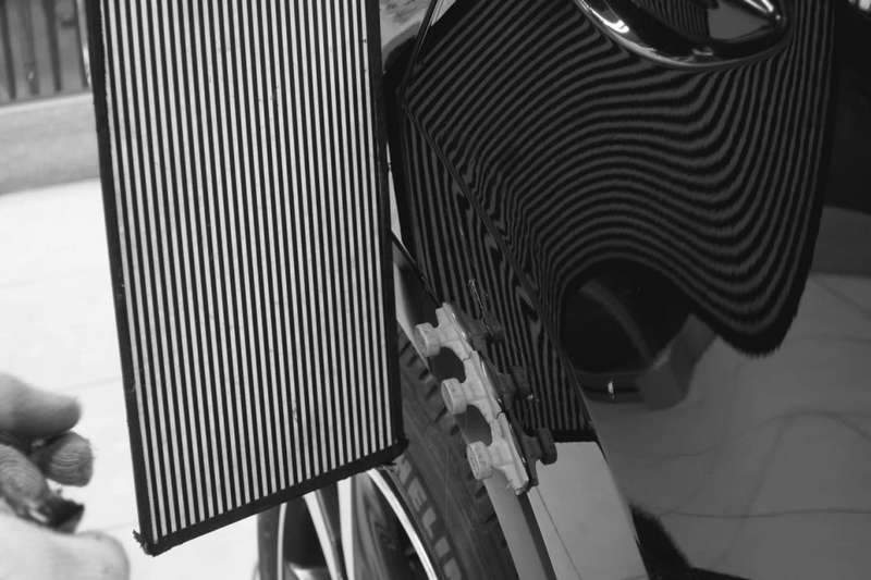 렉서스 RX450h 덴트 시공 사진