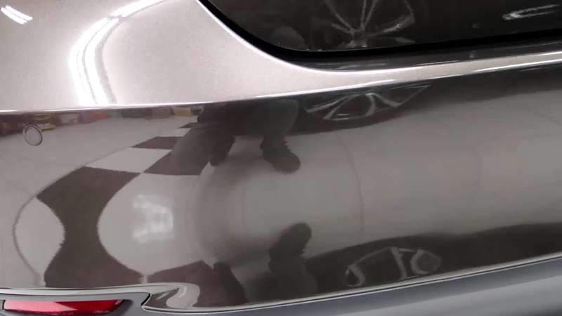 마포구 도요타 캠리 리어 범퍼 덴트 복원 후 광택으로  시공 후