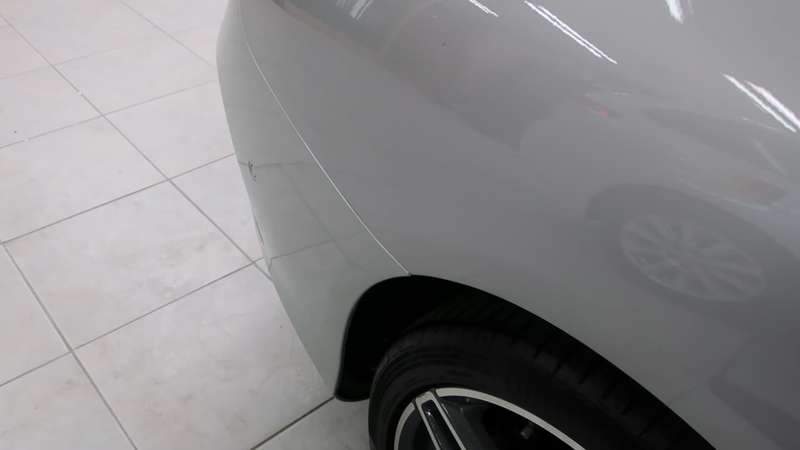 마포구 벤츠 CLA220 리어 범퍼 덴트 복원에 광택을 시공 후