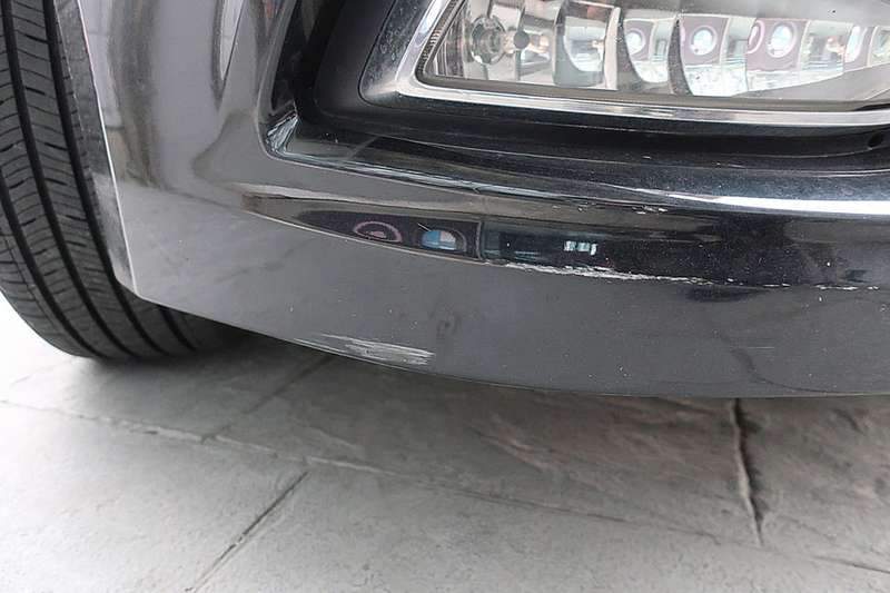 마포구 현대차 그랜저 HG 범퍼 덴트 복원 후 광택 시공 전