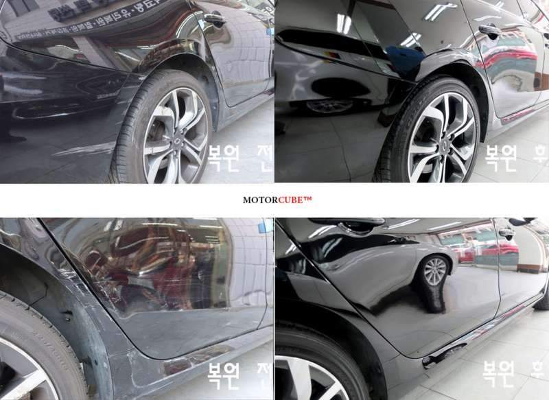 SM7 덴트 시공 사진