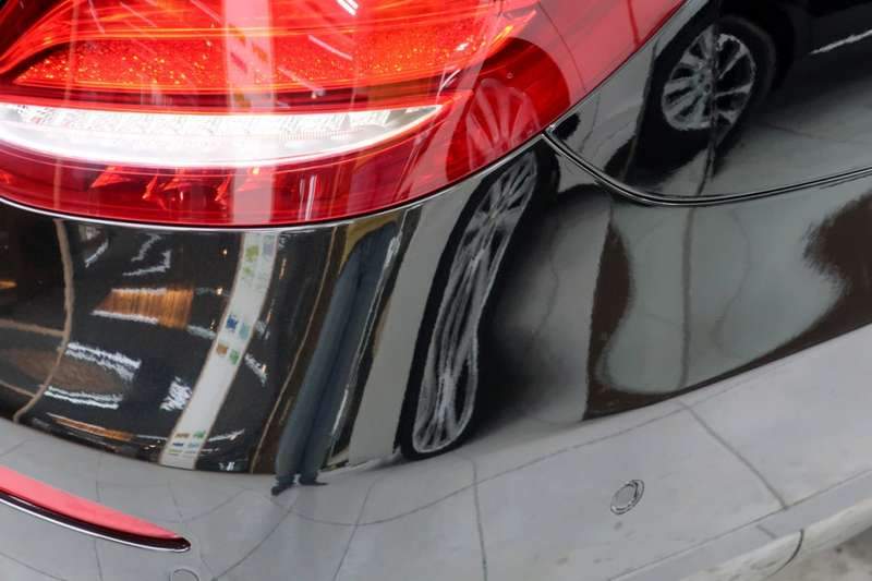 벤츠 E300 덴트 시공 사진