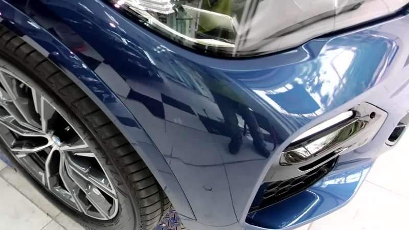 마포구 BMW X5 앞 범퍼 덴트 복원에 광택 복원까지 시공 후