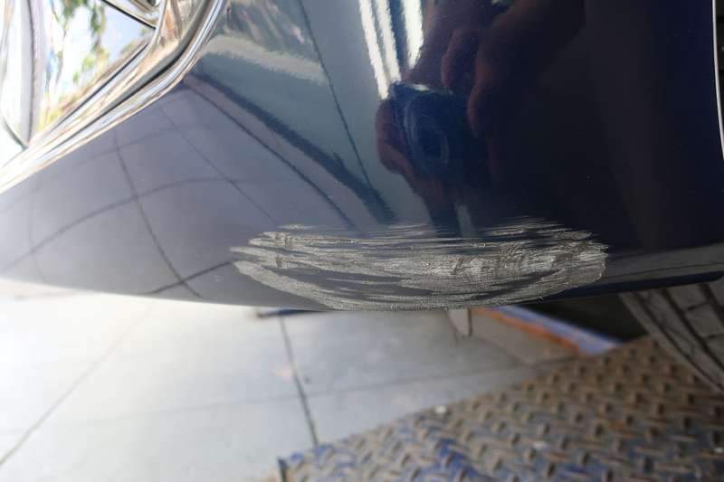 제네시스 G70 덴트 작업 전 03