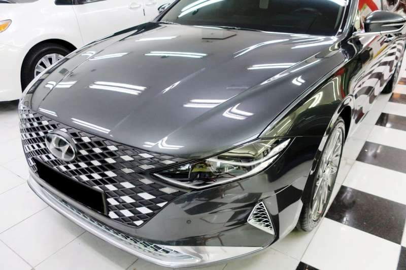 그랜저 덴트 시공 사진