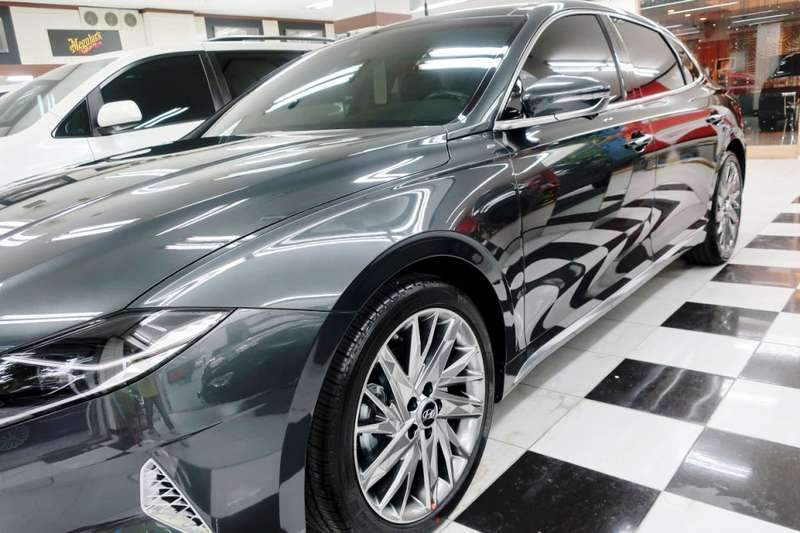 그랜저 덴트 시공 사진