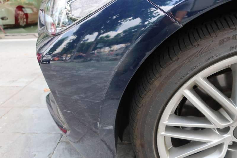 제네시스 G70 덴트 작업 전 02