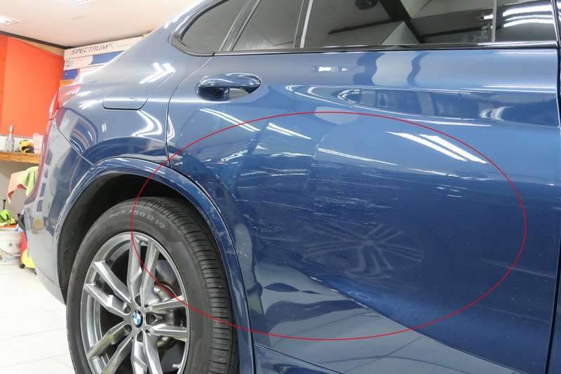 마포구 성산동 덴트 광택 복원 전문점을 찾아주신 BMW 시공 전