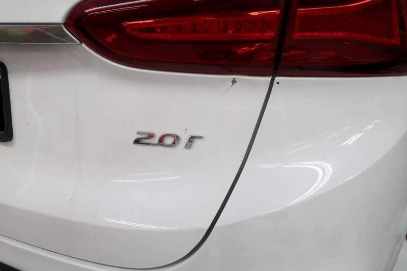 마포구 상암동에서 오신 싼타페 트렁크 덴트 복원 그리고 시공 전