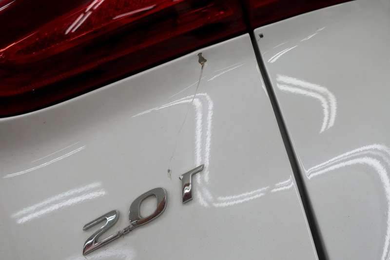 싼타페 덴트 작업 전 02