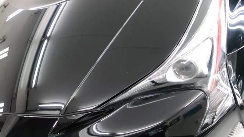 마포구 도요타 프리우스 범퍼와 펜더 덴트 복원과 광택  시공 후