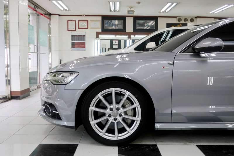 아우디 A6 덴트 시공 사진