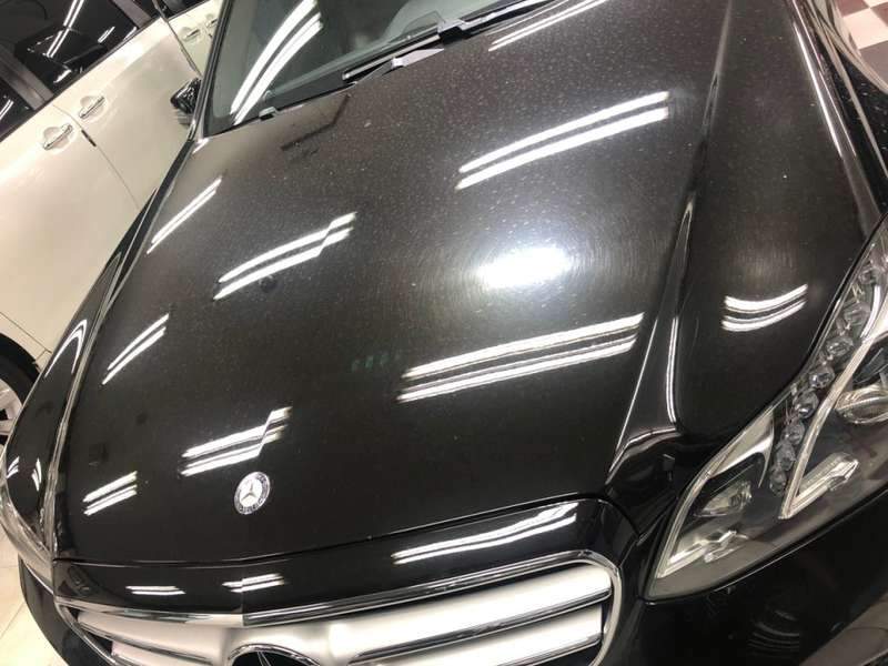 마포구 벤츠 E300 덴트 복원 마치고 광택 복원 작업 시공 전