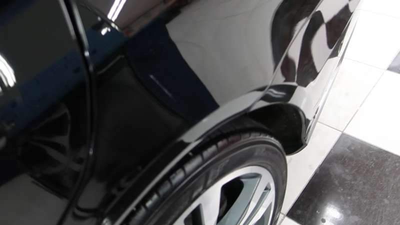 마포구 벤츠 E300 리어 범퍼 리어 펜더 덴트 복원  시공 후