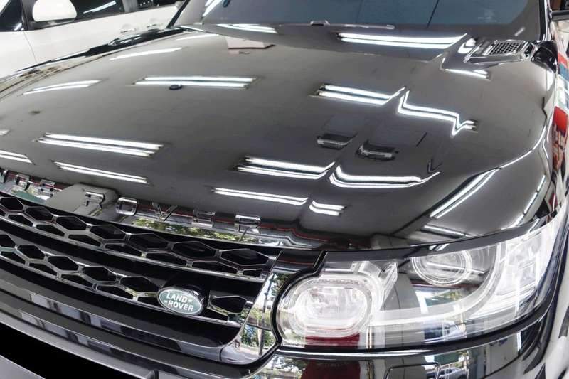 레인지로버 스포츠 광택 복원 덴트 시공 사진