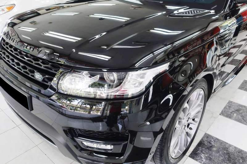 레인지로버 스포츠 광택 복원 덴트 시공 사진