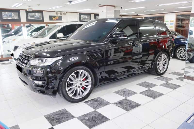 레인지로버 스포츠 광택 복원 덴트 시공 사진