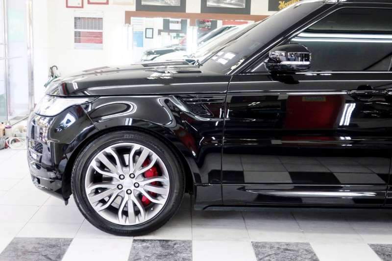 레인지로버 스포츠 광택 복원 덴트 시공 사진