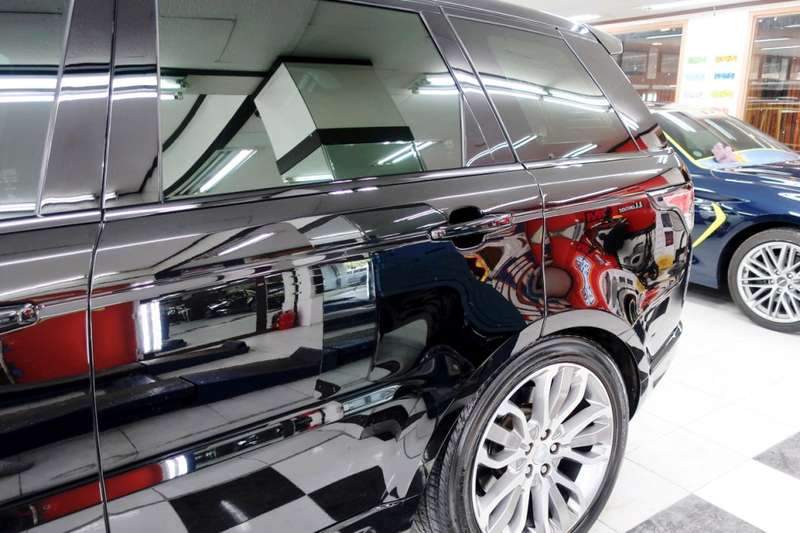 레인지로버 스포츠 광택 복원 덴트 시공 사진