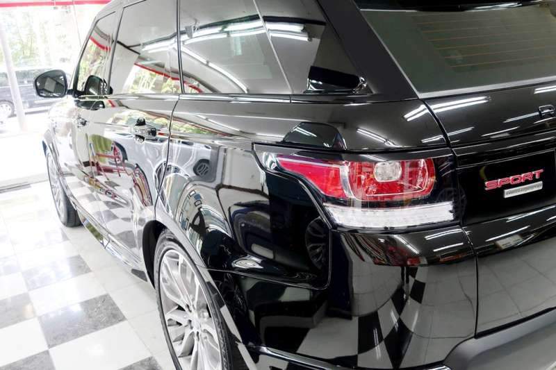 레인지로버 스포츠 광택 복원 덴트 시공 사진