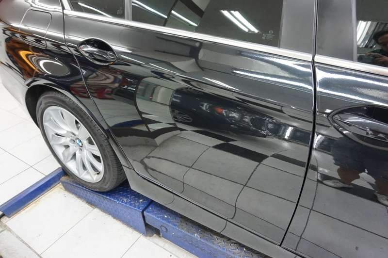 BMW 520d 덴트 시공 사진