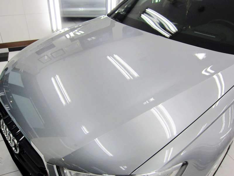 아우디 A6 덴트 시공 사진